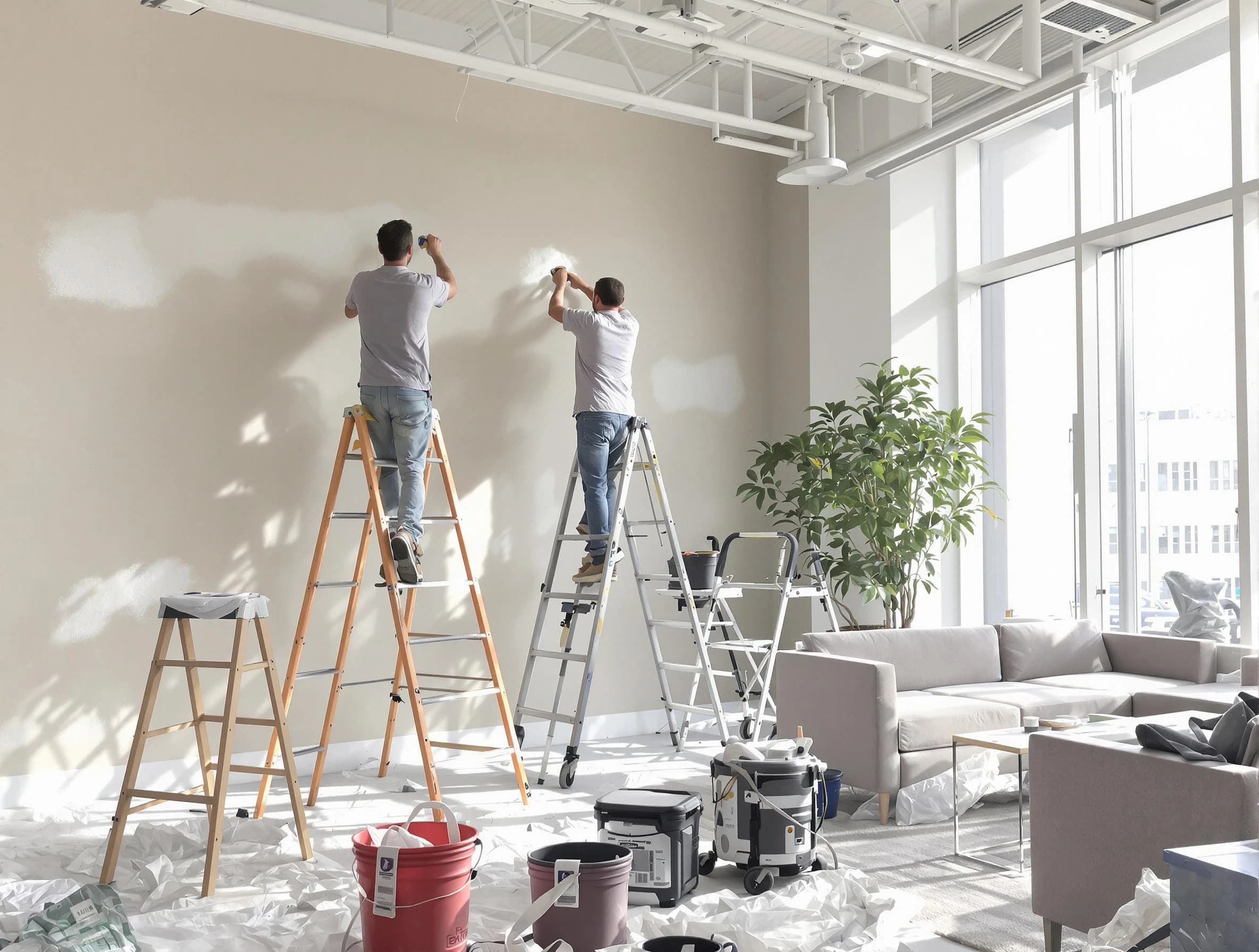 Cuyahoga Falls House Painters delivering commercial painting services in Cuyahoga Falls, OH