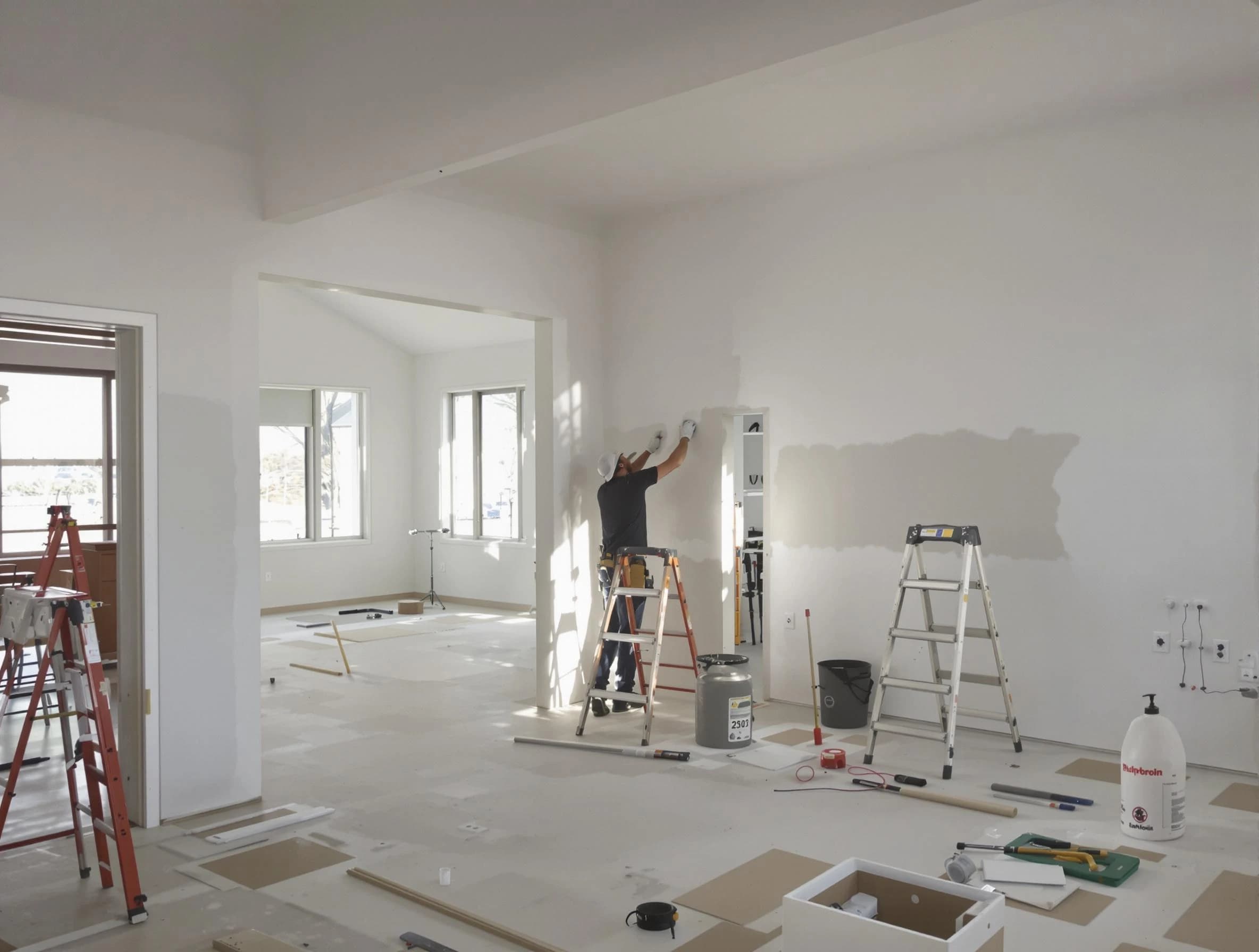 Detailed drywall installation with Cuyahoga Falls House Painters in Cuyahoga Falls