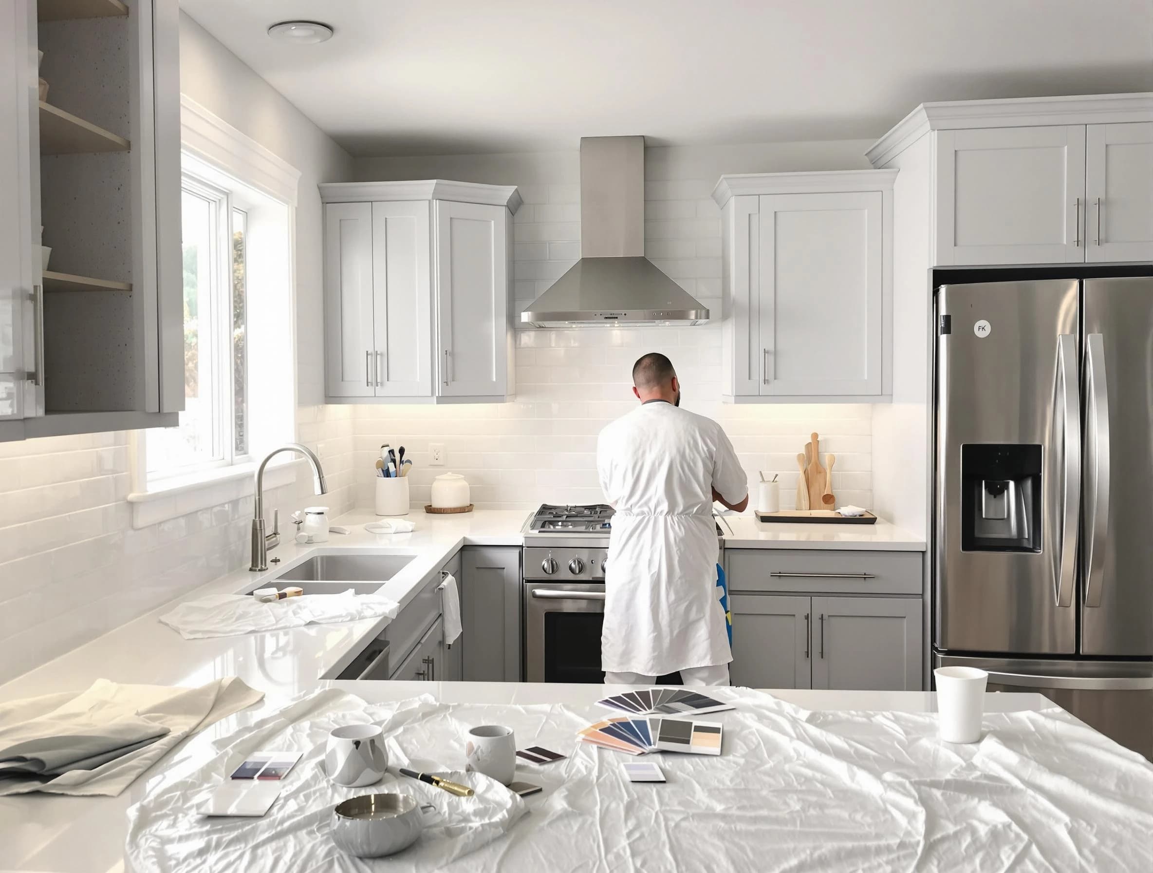 Kitchen Painting service in Cuyahoga Falls, OH